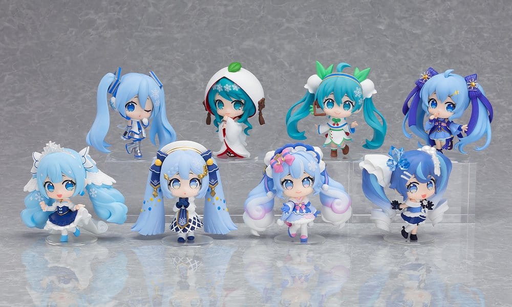 Character Vocal Series 01: Hatsune Miku Minifigur Snow Miku All Stars Figure Collection Vol. 2 8 cm Blind Box Sortiment (8) Image 2