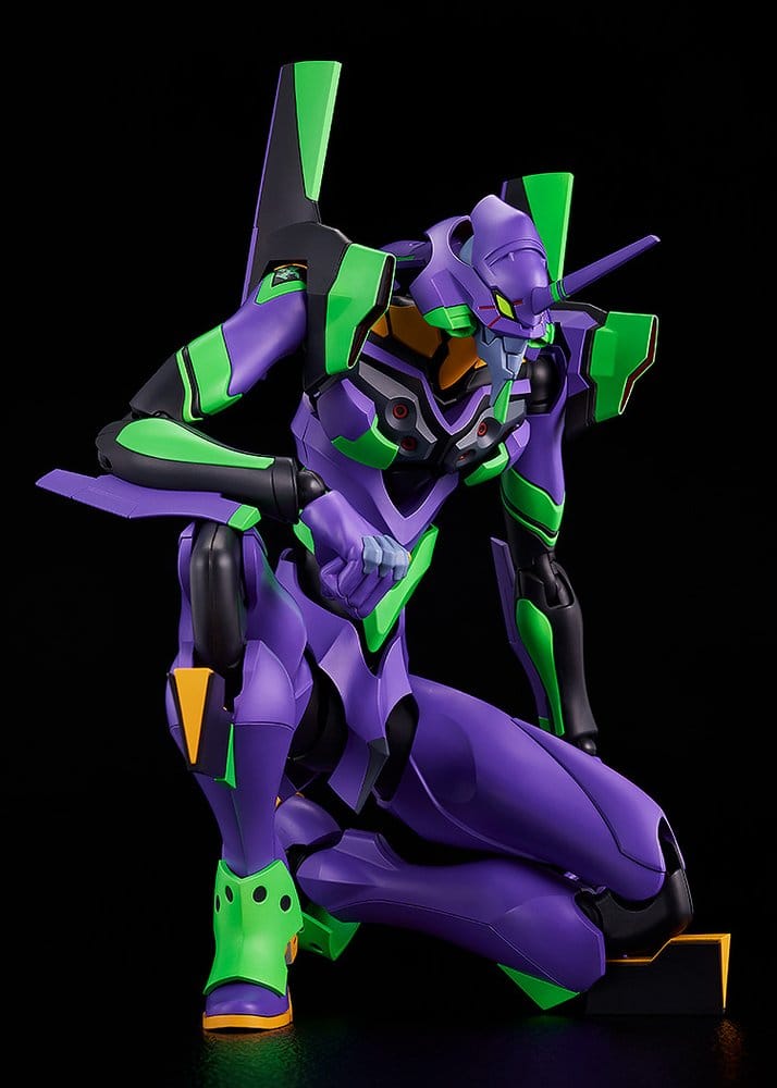 Rebuild of Evangelion Moderoid Plastic Model Kit DX-SCALE Evangelion Test Type-01 26 cm Image 4
