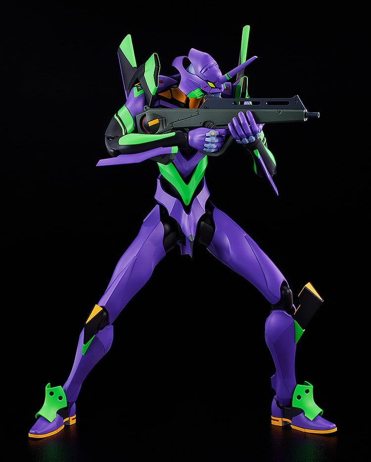 Rebuild of Evangelion Moderoid Plastic Model Kit DX-SCALE Evangelion Test Type-01 Luminous Set Edition 26 cm Image 9