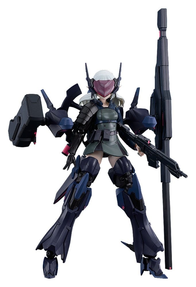 Dolls Nest Plamatea Plastic Model Kit Armored Soldier of Unknown Affiliation 17 cm Image 1