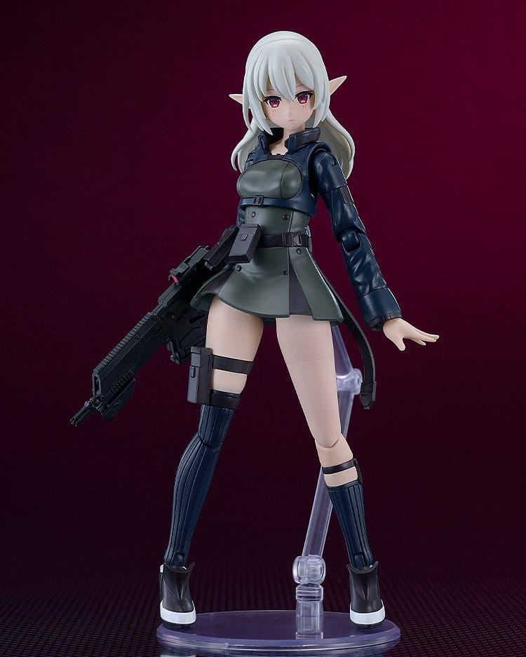 Dolls Nest Plamatea Plastic Model Kit Armored Soldier of Unknown Affiliation 17 cm Image 8