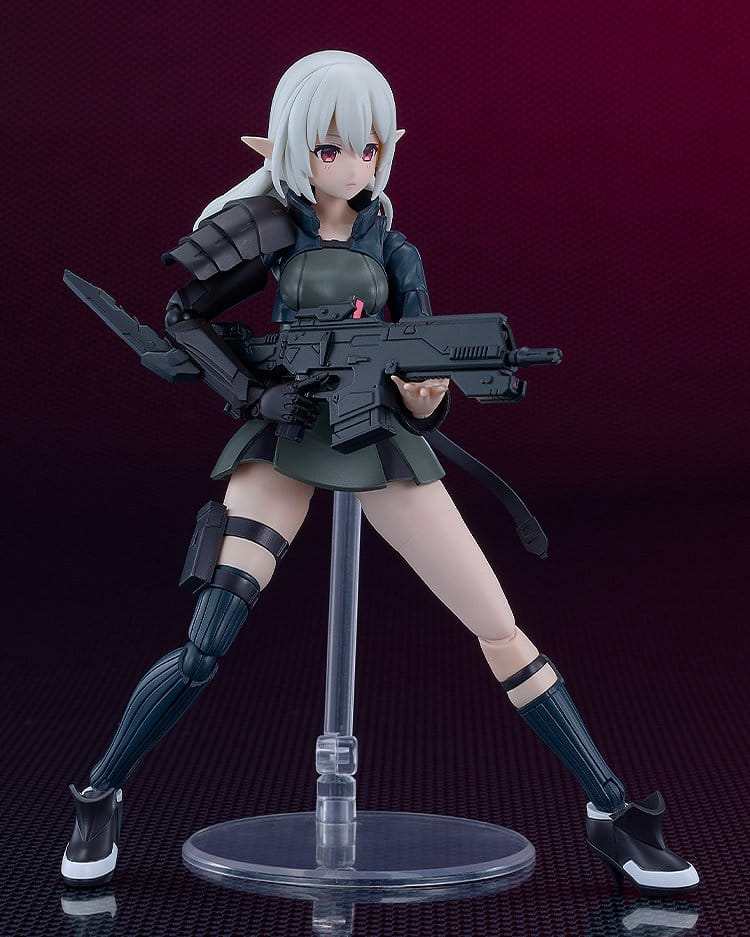 Dolls Nest Plamatea Plastic Model Kit Armored Soldier of Unknown Affiliation 17 cm Image 9