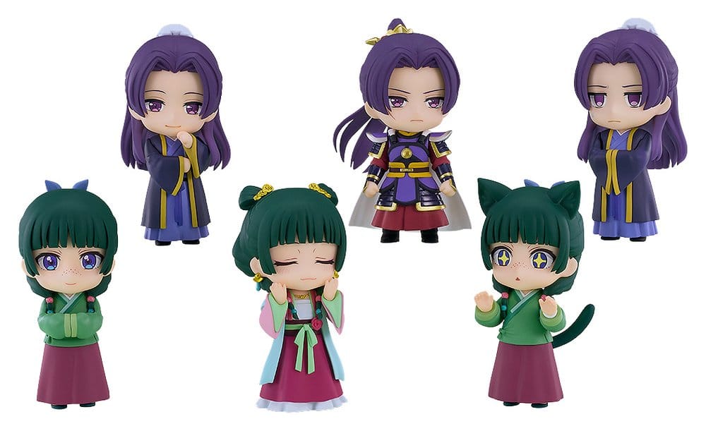 The Apothecary Diaries Nendoroid Surprise Minifiguren Maomao & Jinshi Collection 7 cm Blind Box Display (6) Image 1