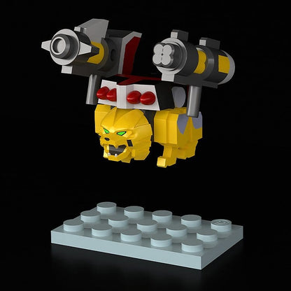 The Brave Fighter of Legend Da-Garn Brickroid Actionfigur Ga-Orn (Animal Mode) 2 cm Image 4