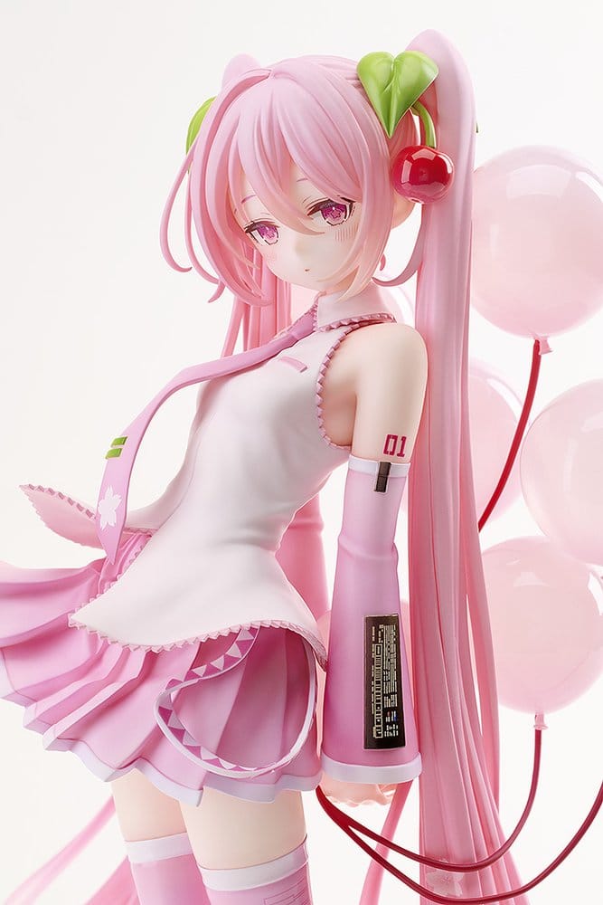 Character Vocal Series 01: Hatsune Miku G.S. Collection [SC] PVC Figur 1/7 Sakura Miku: GSC Illustration Contest Ver. 26 cm Image 3