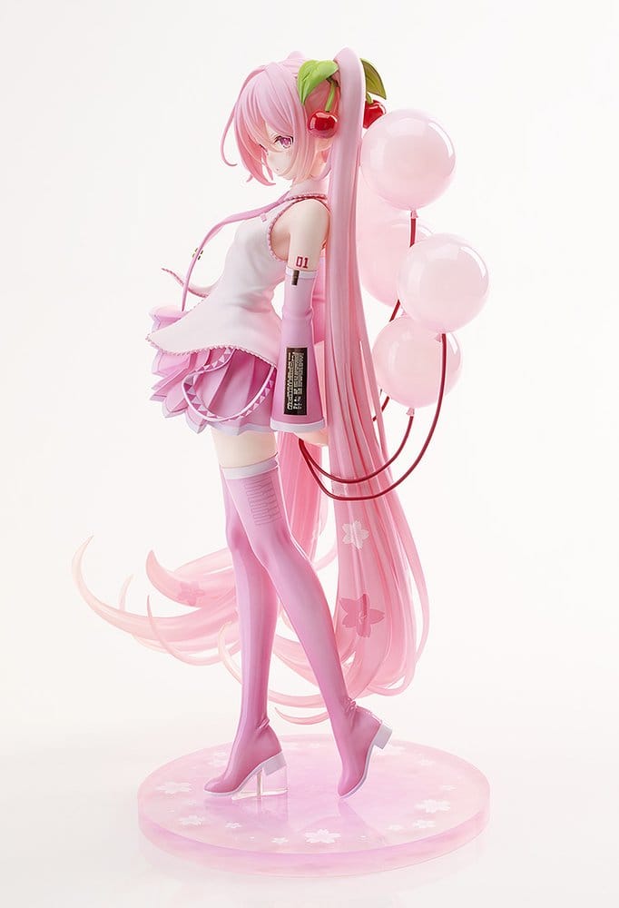 Character Vocal Series 01: Hatsune Miku G.S. Collection [SC] PVC Figur 1/7 Sakura Miku: GSC Illustration Contest Ver. 26 cm Image 5