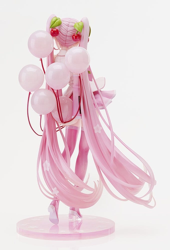 Character Vocal Series 01: Hatsune Miku G.S. Collection [SC] PVC Figur 1/7 Sakura Miku: GSC Illustration Contest Ver. 26 cm Image 6
