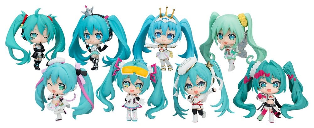 Hatsune Miku GT Project Racing Miku All Stars Minifiguren Vol. 2 8 cm Blind Box Sortiment (8) Image 1