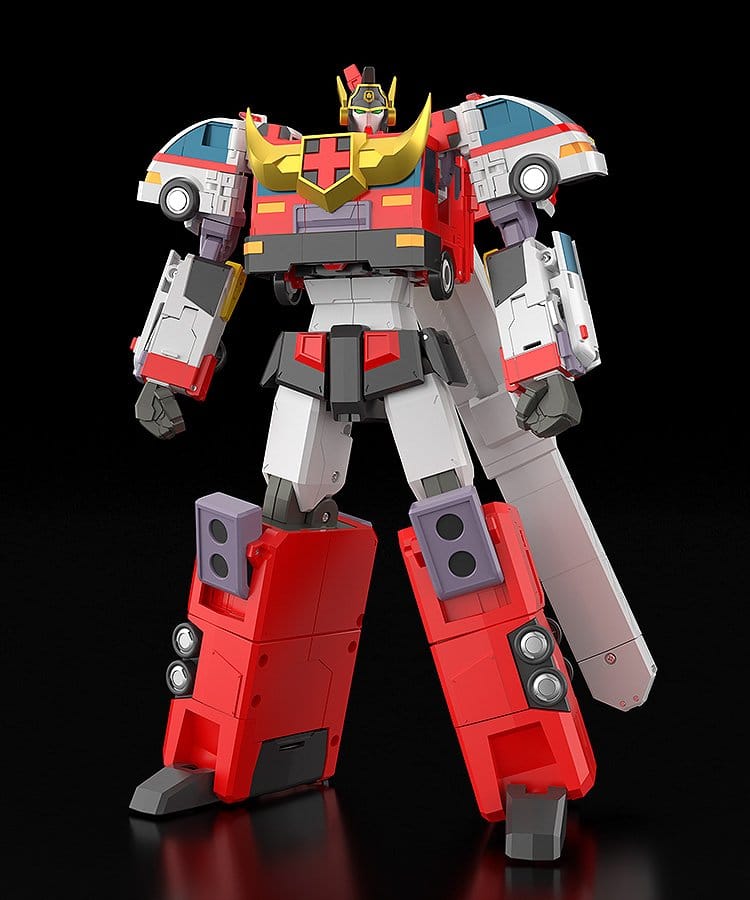 Brave Police J-Decker Actionfigur The Gattai Duke Fire 25 cm Image 2