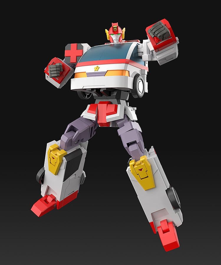 Brave Police J-Decker Actionfigur The Gattai Duke Fire 25 cm Image 9