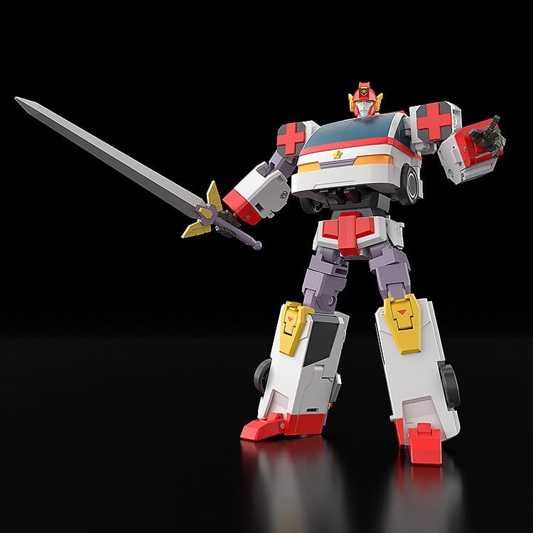 Brave Police J-Decker Actionfigur The Gattai Duke Fire 25 cm Image 10