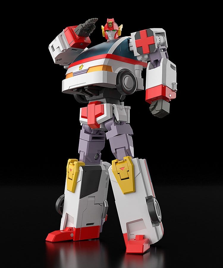 Brave Police J-Decker Actionfigur The Gattai Duke Fire 25 cm Image 13