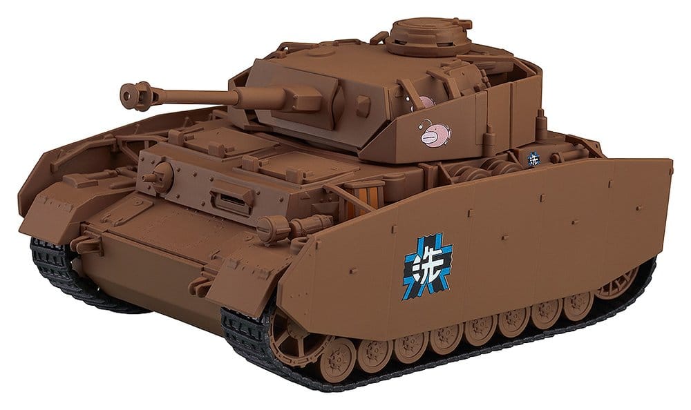 Girls und Panzer das Finale Nendoroid More Fahrzeug Panzer Kampfwagen IV Ausf.D (H Ver.) 8 cm Image 1