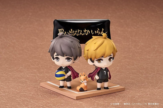 Haikyu!! Qset+ Minifiguren 2er-Pack Atsumu Miya & Osamu Miya 8 cm Image 2