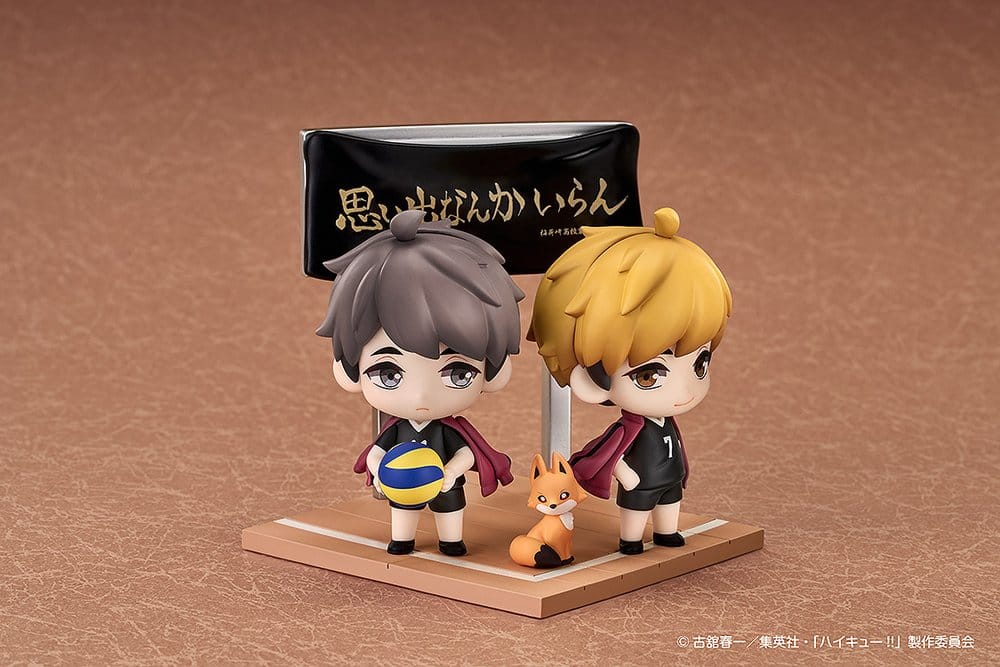 Haikyu!! Qset+ Minifiguren 2er-Pack Atsumu Miya & Osamu Miya 8 cm Image 3