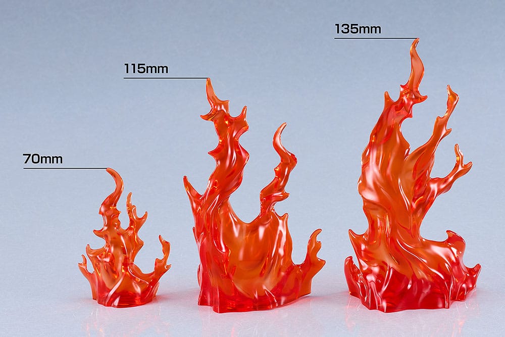 The Simple Effect Zubehör-Set für Figuren Flames: Red Image 4