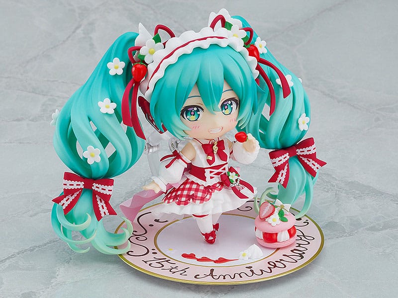 Character Vocal Series 01 Nendoroid Actionfigur Hatsune Miku 15th Anniversary Ver. 10 cm Image 4