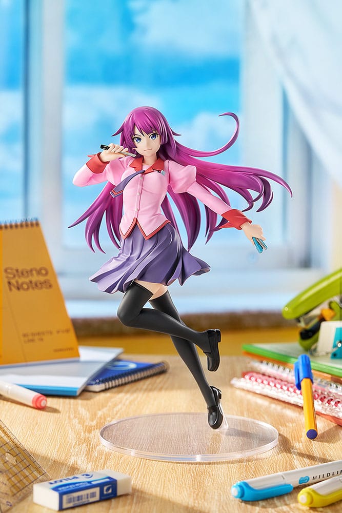 Monogatari Series Pop Up Parade PVC Statue Hitagi Senjyogahara L Size 23 cm Image 3