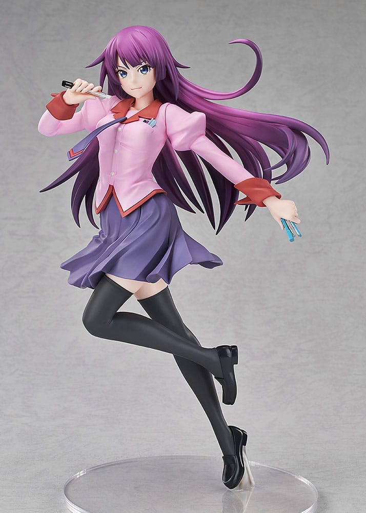 Monogatari Series Pop Up Parade PVC Statue Hitagi Senjyogahara L Size 23 cm Image 5