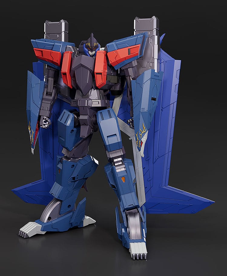 Dancouga - Super Beast Machine God Diecast / PVC Actionfigur The Gattai Black Wing 20 cm Image 2
