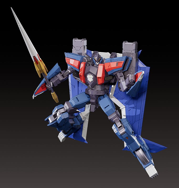 Dancouga - Super Beast Machine God Diecast / PVC Actionfigur The Gattai Black Wing 20 cm Image 7