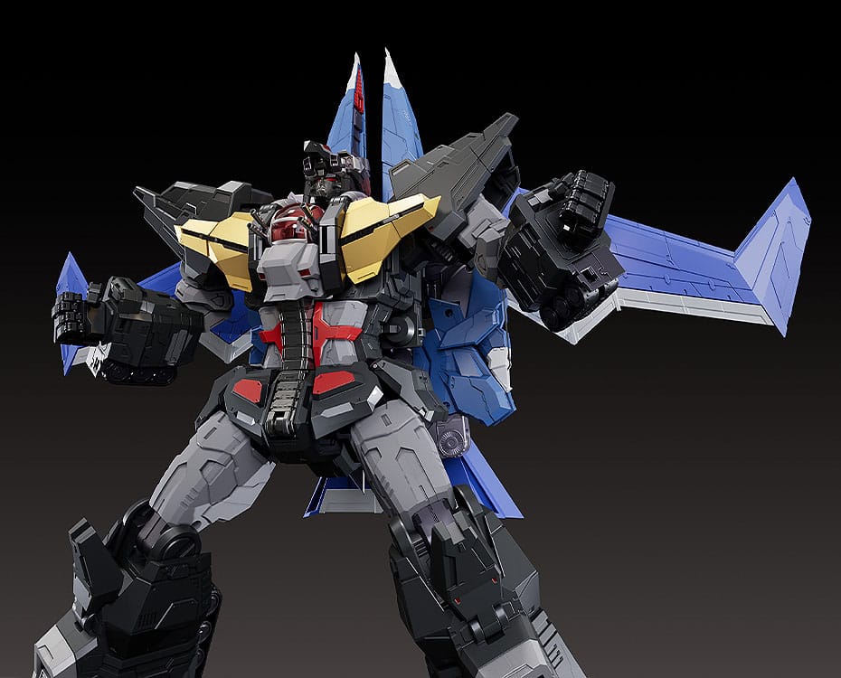Dancouga - Super Beast Machine God Diecast / PVC Actionfigur The Gattai Black Wing 20 cm Image 15