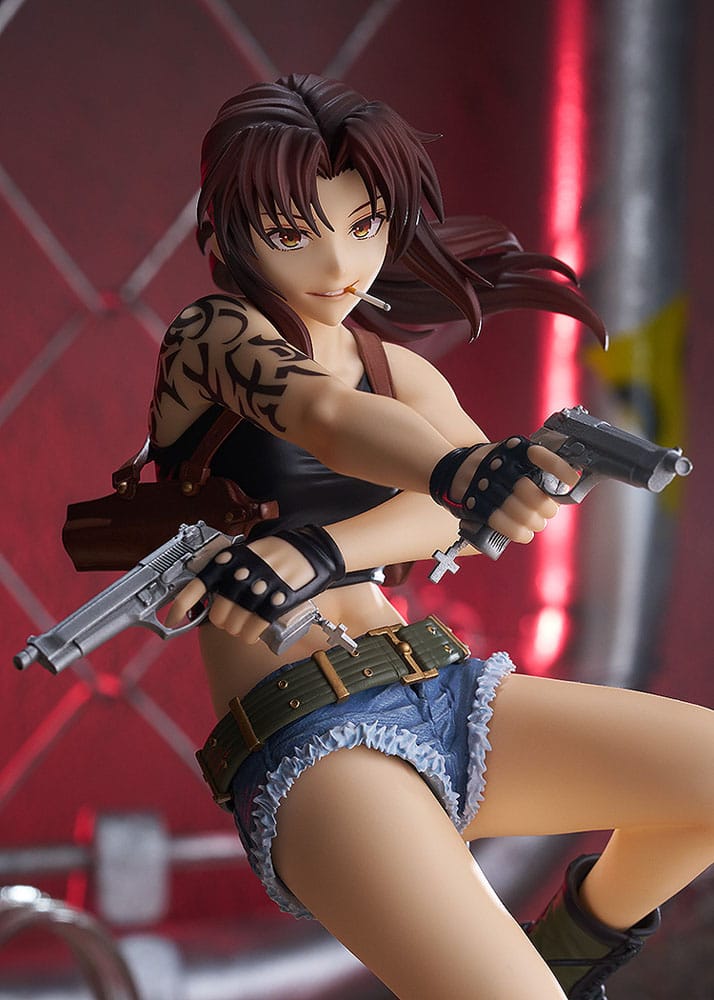 Black Lagoon Pop Up Parade PVC Statue Revy L Size 21 cm Image 2
