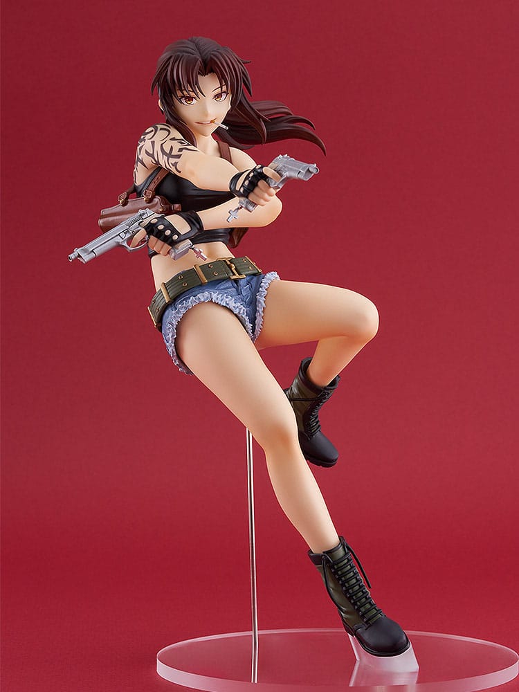 Black Lagoon Pop Up Parade PVC Statue Revy L Size 21 cm Image 5