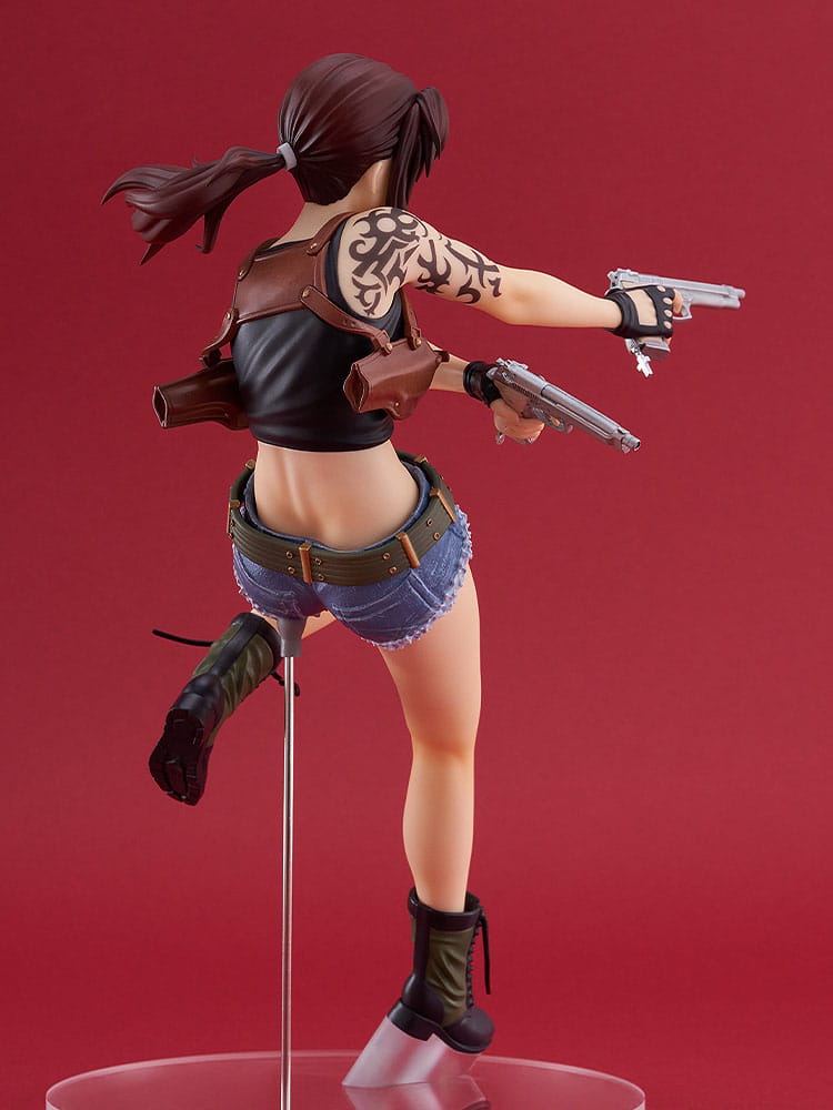 Black Lagoon Pop Up Parade PVC Statue Revy L Size 21 cm Image 6