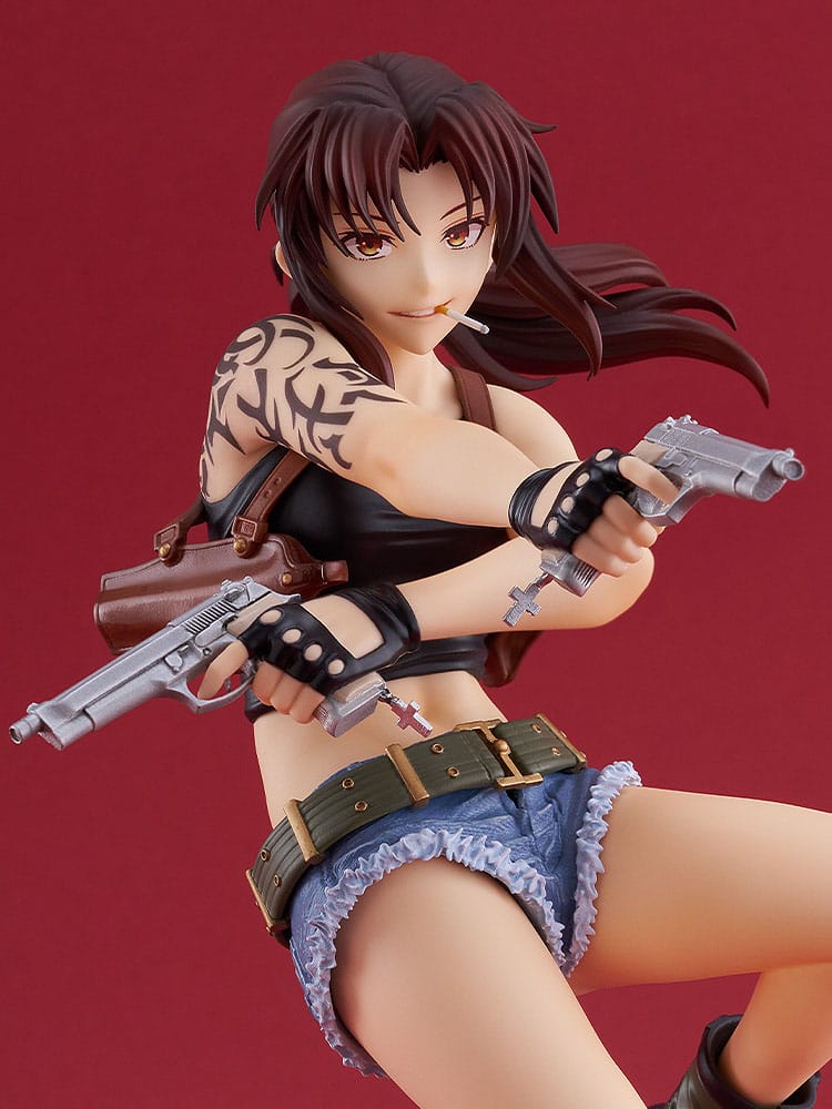 Black Lagoon Pop Up Parade PVC Statue Revy L Size 21 cm Image 7