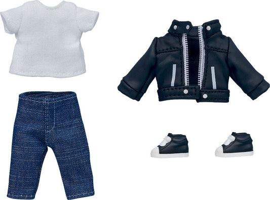 Nendoroid Doll Zubehör-Set Actionfiguren Outfit Set: Leather Jacket (Black) Image 1