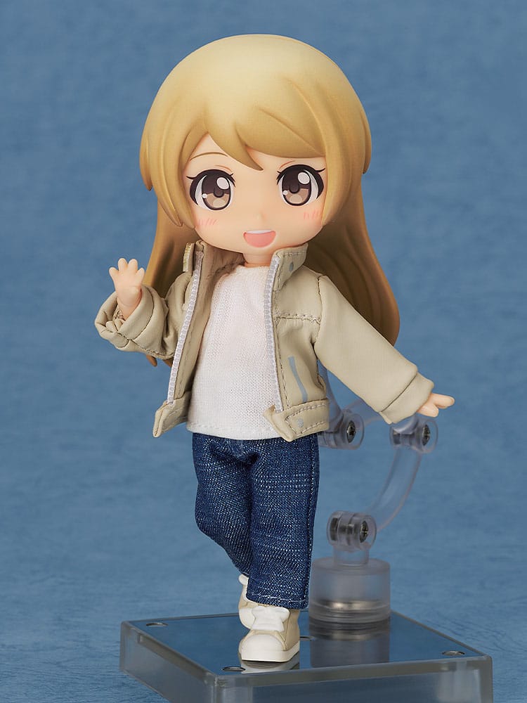 Nendoroid Doll Zubehör-Set Actionfiguren Outfit Set: Leather Jacket (Ivory) Image 4