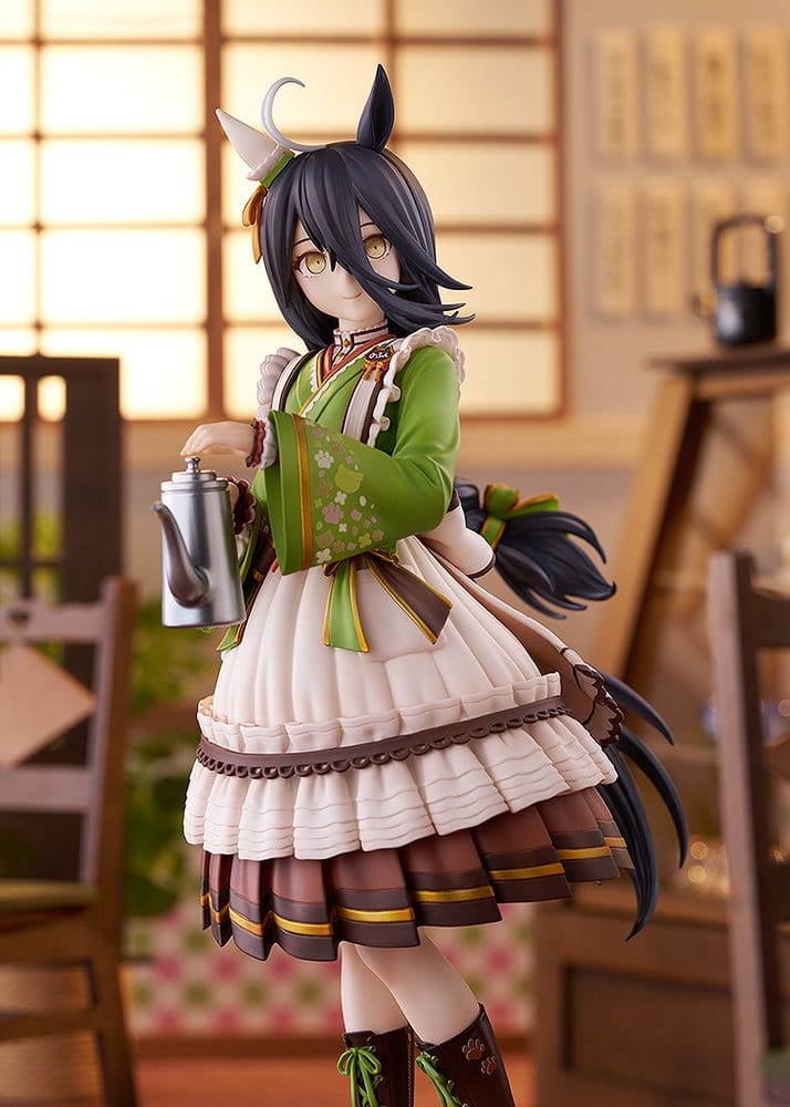 Uma Musume Pretty Derby PVC Statue 1/7 Manhattan Cafe Willow-Green Evening 24 cm Image 4