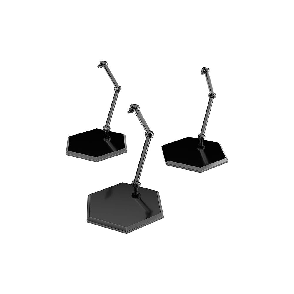 The Simple Stand Mini Nendoroid More Figurenständer Black Hex Type 3er-Pack Image 2