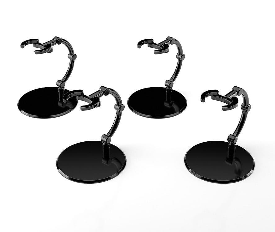 The Simple Stand Mini Nendoroid More Figurenständer mini Black 4er-Pack Image 4