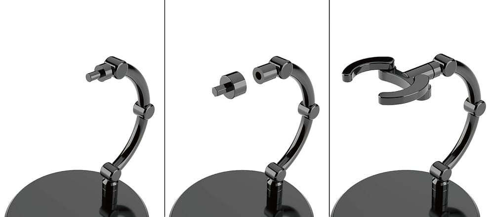 The Simple Stand Mini Nendoroid More Figurenständer mini Black 4er-Pack Image 8