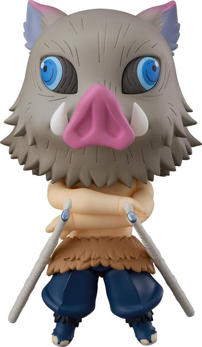 Kimetsu no Yaiba: Demon Slayer Nendoroid Actionfigur Inosuke Hashibira 10 cm Image 1