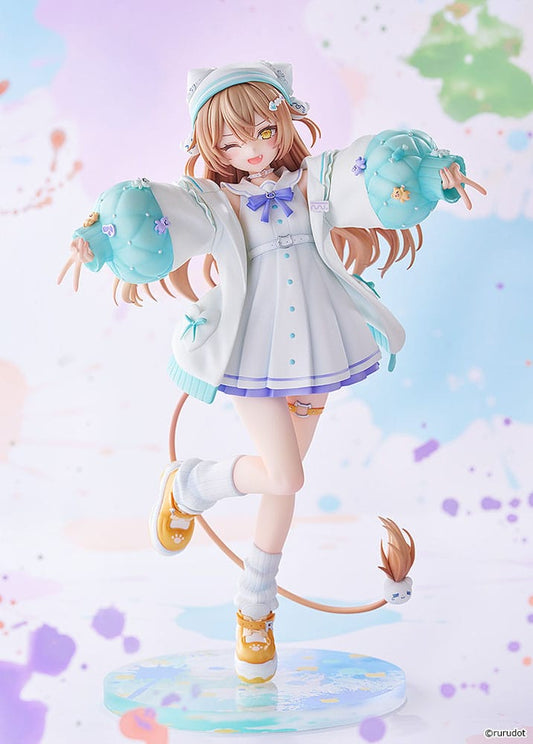 VTuber PVC Statue 1/7 Rurudo Lion Pastel Oniku Ver. 25 cm Image 2