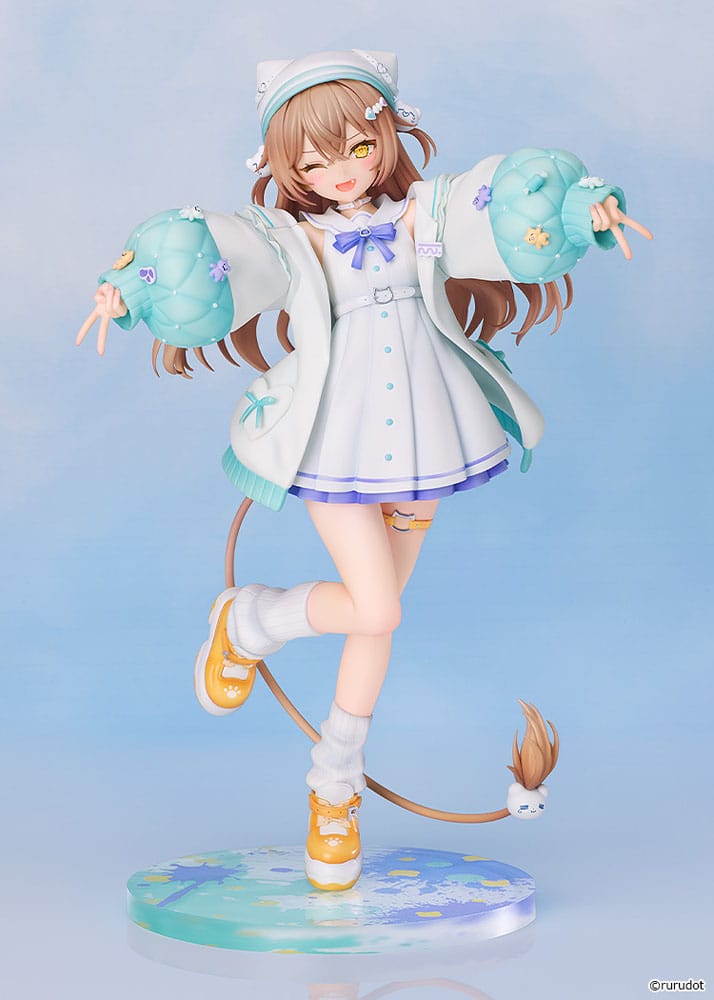 VTuber PVC Statue 1/7 Rurudo Lion Pastel Oniku Ver. 25 cm Image 6
