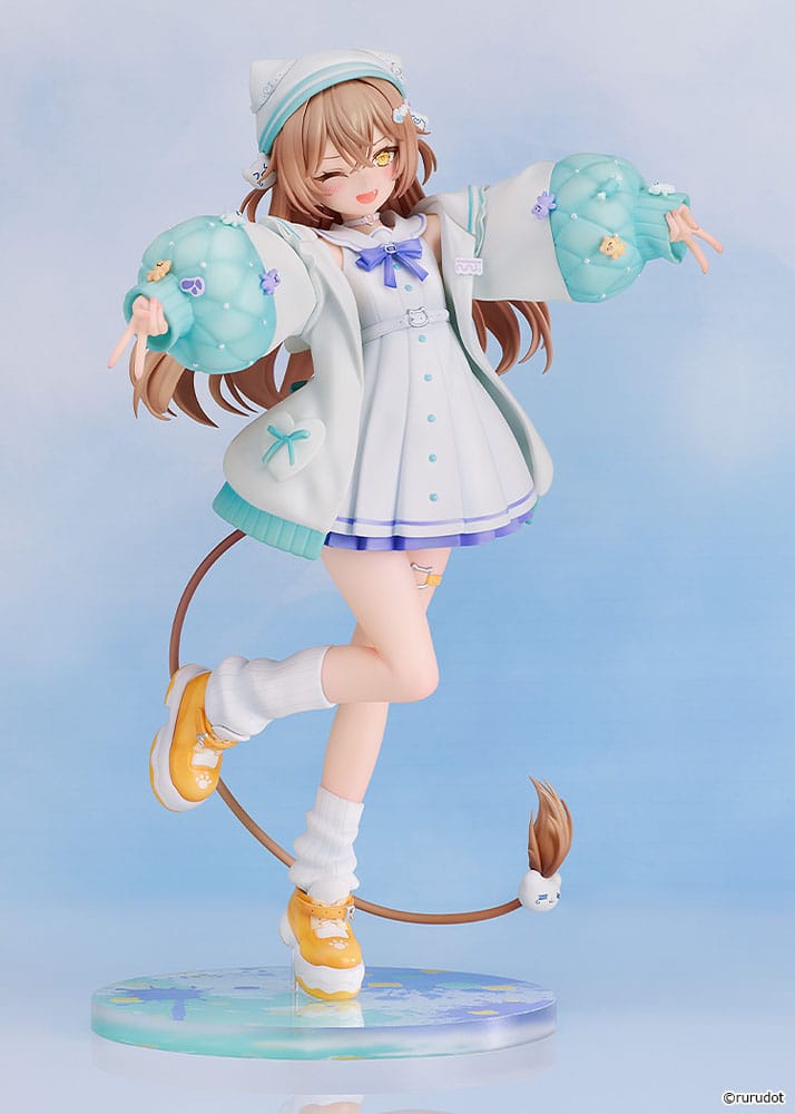 VTuber PVC Statue 1/7 Rurudo Lion Pastel Oniku Ver. 25 cm Image 8