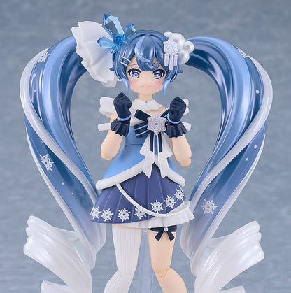 Character Vocal Series 01: Hatsune Miku Figma Actionfigur Snow Miku: Crystal Snow Ver. 13 cm Image 3