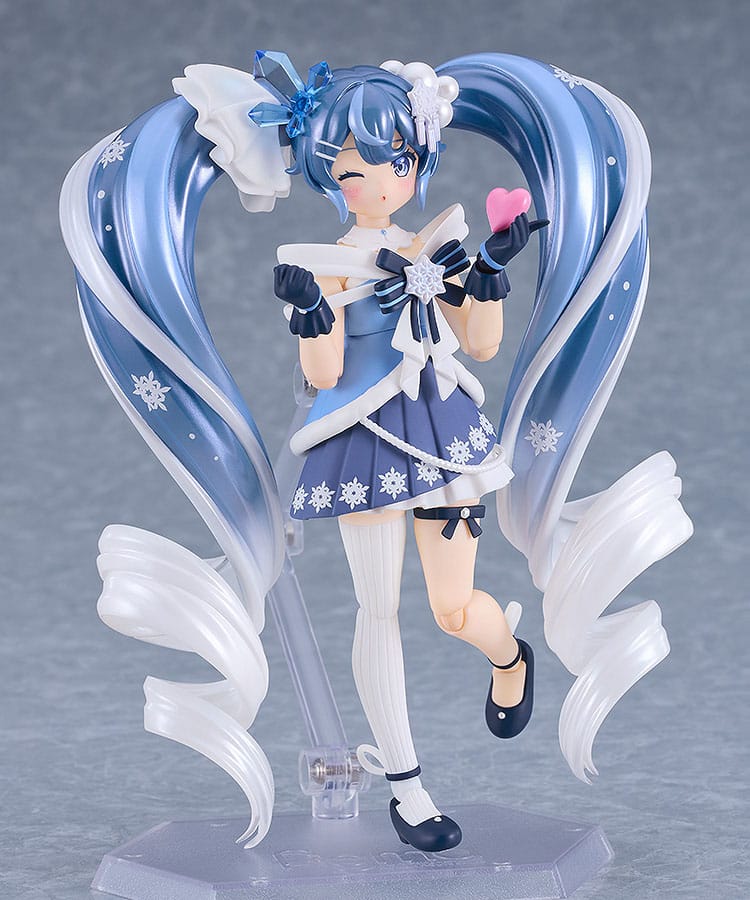 Character Vocal Series 01: Hatsune Miku Figma Actionfigur Snow Miku: Crystal Snow Ver. 13 cm Image 4