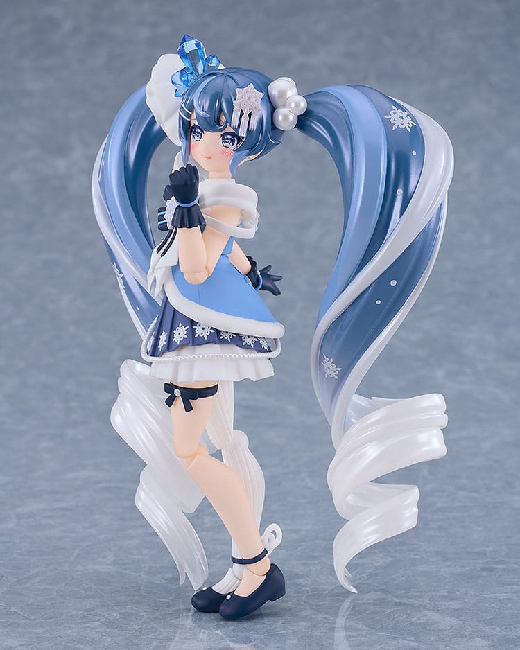 Character Vocal Series 01: Hatsune Miku Figma Actionfigur Snow Miku: Crystal Snow Ver. 13 cm Image 5