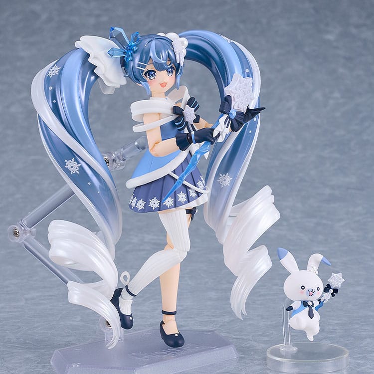 Character Vocal Series 01: Hatsune Miku Figma Actionfigur Snow Miku: Crystal Snow Ver. 13 cm Image 6