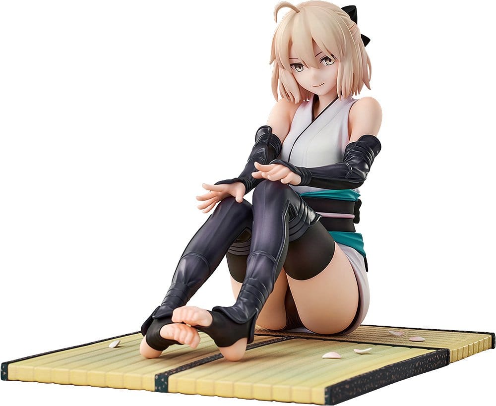 Fate/Grand Order Statue 1/7 Saber Class servant Okita Souji Final Ascension Ver. 14 cm Image 1