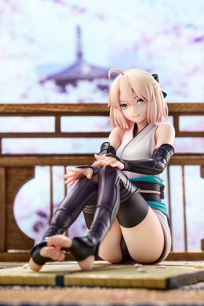 Fate/Grand Order Statue 1/7 Saber Class servant Okita Souji Final Ascension Ver. 14 cm Image 3