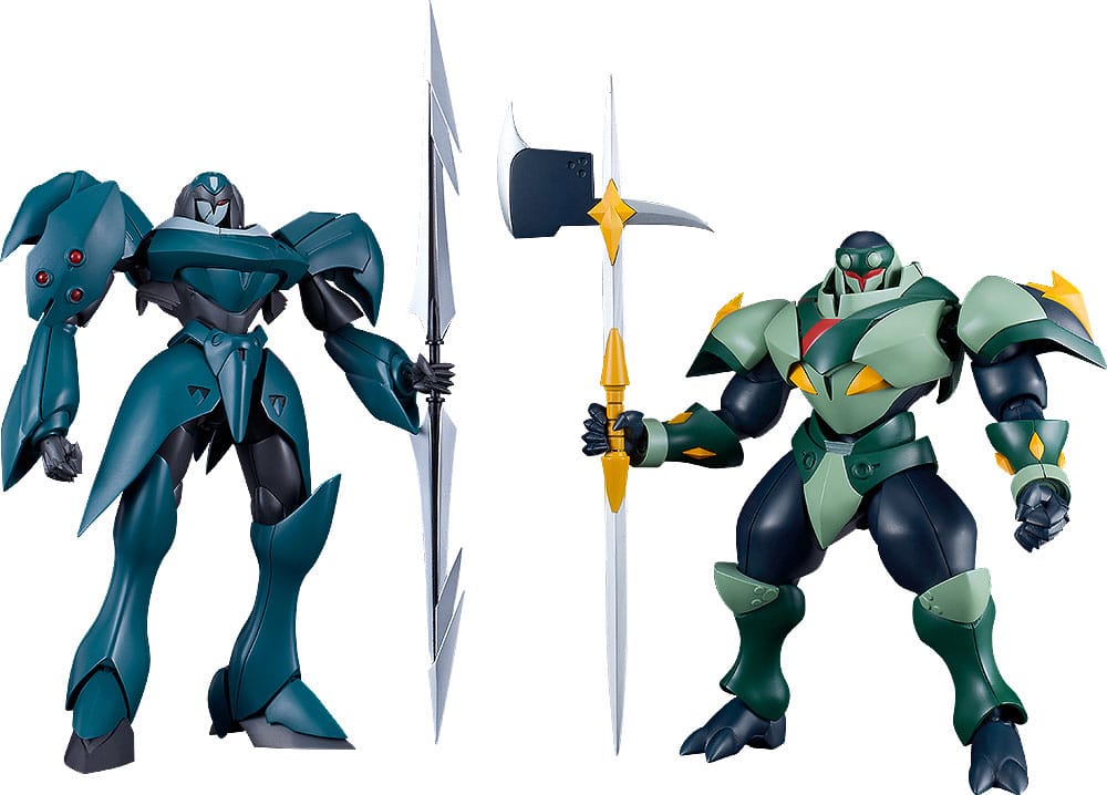 Starknight Tekkaman Blade Moderoid Plastic Model Kits 2er-Pack Tekkaman Dagger & Tekkaman Axe Image 1