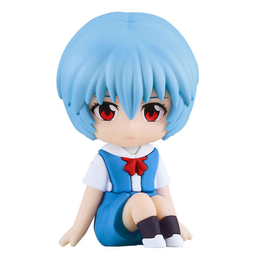 Rebuild of Evangelion Rubber Mascot Nendroid Plus Minifigur Rei Ayanami 8 cm Image 1