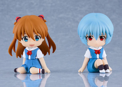 Rebuild of Evangelion Rubber Mascot Nendroid Plus Minifigur Rei Ayanami 8 cm Image 2