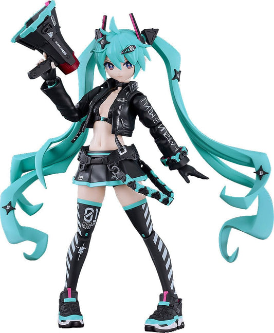 Character Vocal Series 01: Hatsune Miku Plamatea Plastic Model Kit Hatsune Miku: Chuocho Tactical Craft Ver. 15 cm Image 1